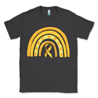 Smoke childhood cancer awareness rainbow Classic Tee - MaliasSmallBusiness