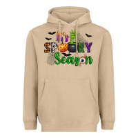 Mushroom It's Spooky Season Heavyweight Hoodie - texasbilliewilder