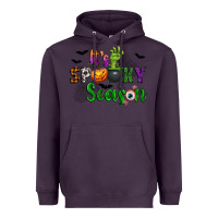 Plum It's Spooky Season Heavyweight Hoodie - texasbilliewilder