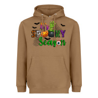 Toasted Coconut It's Spooky Season Heavyweight Hoodie - texasbilliewilder