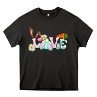 Asphalt Love Easter bunny Easter Day Heavy Core Tee - CowGirlArtShop