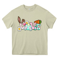 Mossy Love Easter bunny Easter Day Heavy Core Tee - CowGirlArtShop