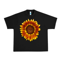 Black tiger eyes sunflower Urban Heavy Tee - LillyAllenDesigns