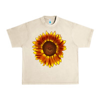 Sandshell tiger eyes sunflower Urban Heavy Tee - LillyAllenDesigns