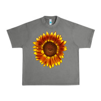 Tornado tiger eyes sunflower Urban Heavy Tee - LillyAllenDesigns