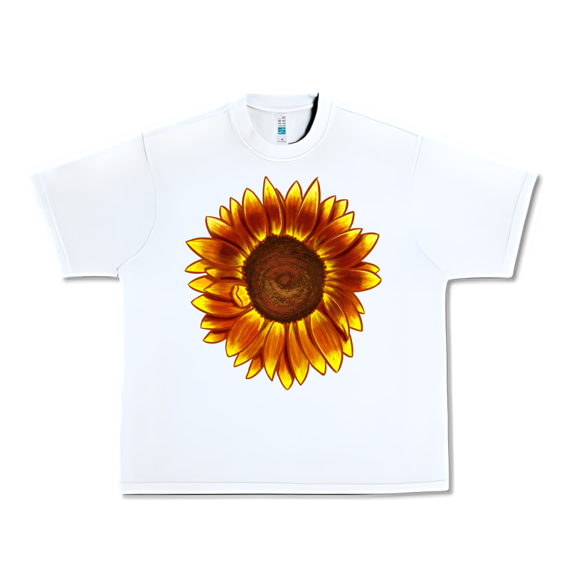Tiger Eyes Sunflower Urban Heavy Tee by LillyAllenDesigns | Teevron