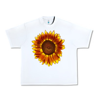 White tiger eyes sunflower Urban Heavy Tee - LillyAllenDesigns