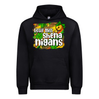St. Patrick's Little Miss Shenanigans Urban Hoodie | Teevron