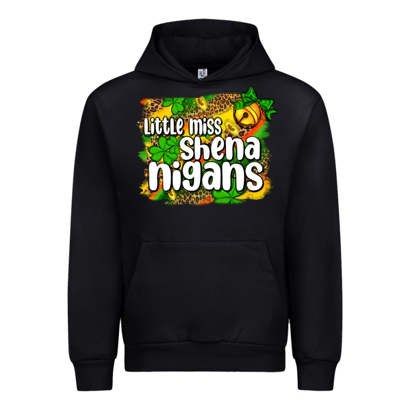St. Patrick's Little Miss Shenanigans Urban Hoodie by OliviaCreatesArt | Teevron