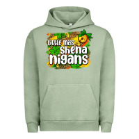 Pigment Oil Green St. Patrick's Little miss shenanigans Urban Hoodie - OliviaCreatesArt