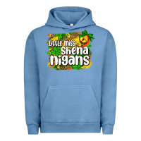 Pigment Pebble Blue St. Patrick's Little miss shenanigans Urban Hoodie - OliviaCreatesArt