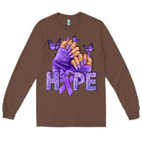 Chestnut Hope all Cancers nails Long Sleeve Tee - NancyCooperArtShop