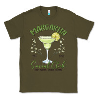 Army Green margarita social club Classic Tee - MaliasSmallBusiness