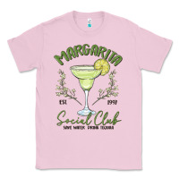 Bubblegum Pink margarita social club Classic Tee - MaliasSmallBusiness