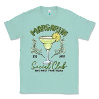 Seafoam margarita social club Classic Tee - MaliasSmallBusiness