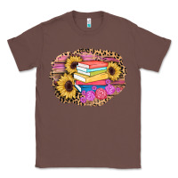 Chestnut books sunflower back to school background Classic Tee - AdoDesignShop