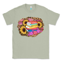 Matcha books sunflower back to school background Classic Tee - AdoDesignShop