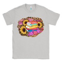 Moon Dust books sunflower back to school background Classic Tee - AdoDesignShop