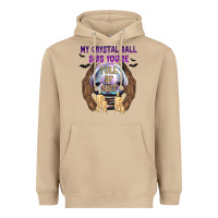 Mushroom My Crystal Ball Says You're Heavyweight Hoodie - texasbilliewilder