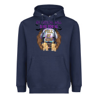 Navy My Crystal Ball Says You're Heavyweight Hoodie - texasbilliewilder