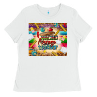 White nacho average teacher Ladies Tee - CTS Tumbler Store