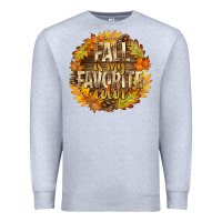 Heather Grey Fall Is My Favorite Color Premium Sweatshirt - texasbilliewilder