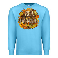 Ocean Blue Fall Is My Favorite Color Premium Sweatshirt - texasbilliewilder