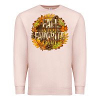 Pale Pink Fall Is My Favorite Color Premium Sweatshirt - texasbilliewilder
