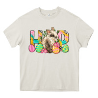 Cream Hop Rabbit Easter Heavy Core Tee - Neo Western