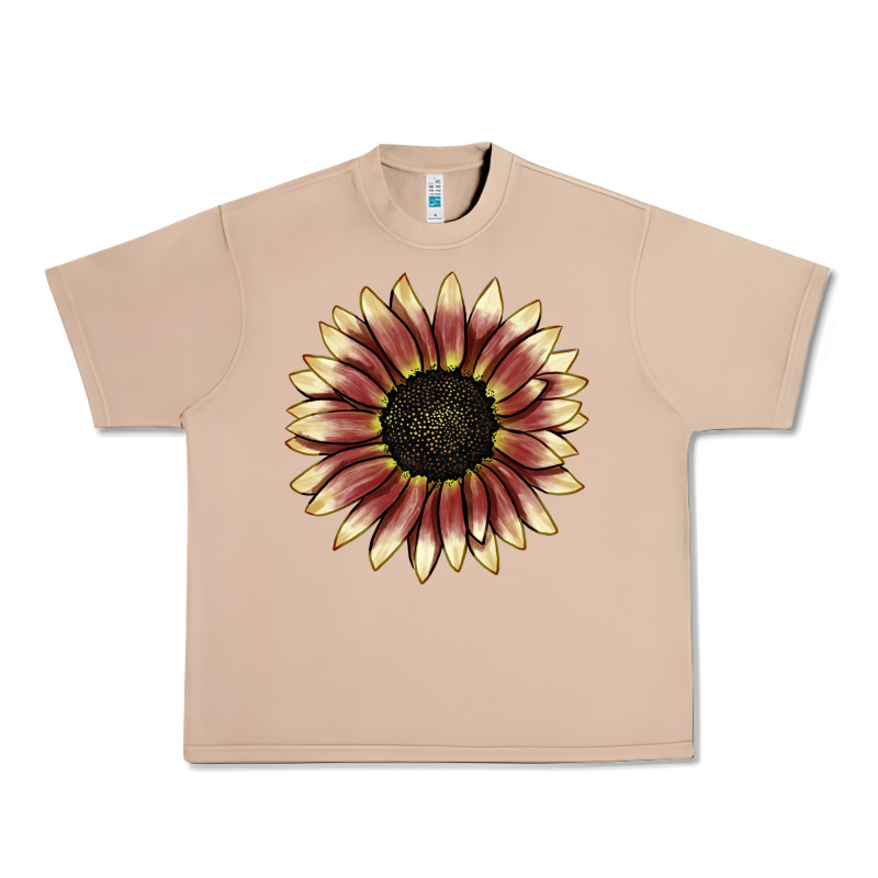 Strawberry Blonde Sunflower Urban Heavy Tee by LillyAllenDesigns | Teevron