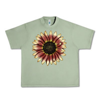 Oil Green strawberry blonde sunflower Urban Heavy Tee - LillyAllenDesigns