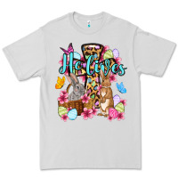 Dove Grey Easter Day He lives Premium Tee - OliviaCreatesArt