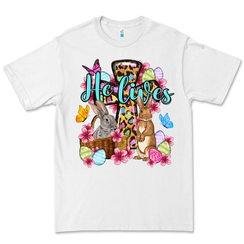 Easter Day He Lives Premium Tee by OliviaCreatesArt | Teevron