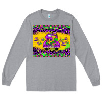Heather Grey mardi gras truck tumbler Long Sleeve Tee - JahusDesignShop