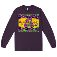 Plum mardi gras truck tumbler Long Sleeve Tee - JahusDesignShop