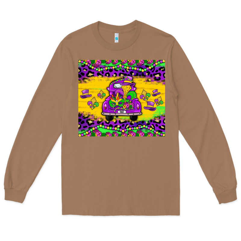 Mardi Gras Truck Tumbler Long Sleeve Tee by JahusDesignShop | Teevron