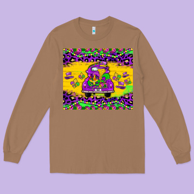 Mardi Gras Truck Tumbler Long Sleeve Tee Designed By Jahusdesignshop