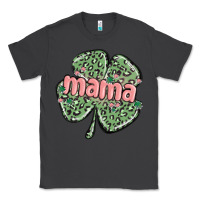 Smoke leopard shamrock mama Classic Tee - MaliasSmallBusiness