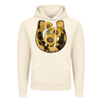 Vintage Artic horseshoe sunflower camouflage Vintage Hoodie - AdoDesignShop