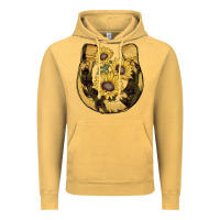 Vintage Mustard horseshoe sunflower camouflage Vintage Hoodie - AdoDesignShop