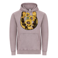 Vintage Zinc horseshoe sunflower camouflage Vintage Hoodie - AdoDesignShop