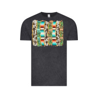 Vintage Black western brushstroke Vintage Tee - AdoDesignShop