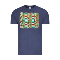 Vintage Denim western brushstroke Vintage Tee - AdoDesignShop