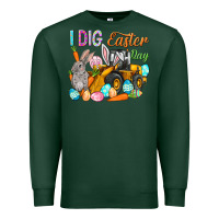 Sports Green I dig Easter Day Premium Sweatshirt - NancyCooperArtShop