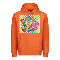 Carrot retro summer Premium Hoodie - TumblerDesignByShophia