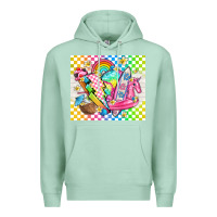 Seafoam retro summer Premium Hoodie - TumblerDesignByShophia