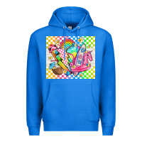 True Royal retro summer Premium Hoodie - TumblerDesignByShophia