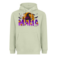 Matcha Halloween Mama Heavyweight Hoodie - texasbilliewilder