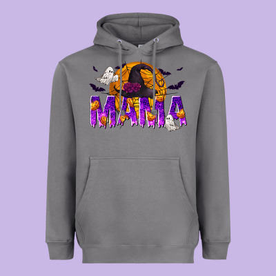 Halloween Mama Heavyweight Hoodie Designed By Texasbilliewilder