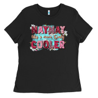 Black naynay like a mom Ladies Tee - Zillion Design Studio